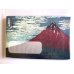 Photo1: Hokusai Mini Card Set Mt.Fuji Japan Red Brand New (1)