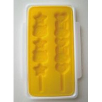 Photo1: Silicone Mold Animal Rabbit Heart Bear Star Chocolate Pocky New