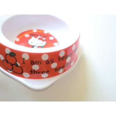 Photo3: Sanrio Hello Kitty Cat Dog Plastic Bowl Plate Brand New