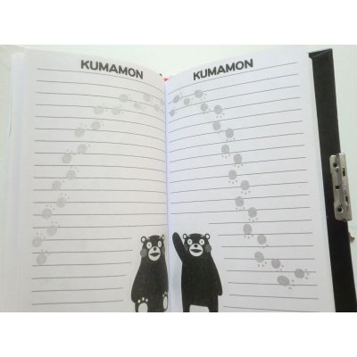 Photo2: Kumamon Secret Notebook Brand New