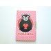 Photo1: Kumamon Secret Notebook Brand New (1)