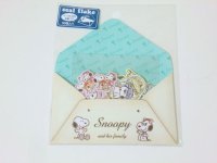 Peanuts Snoopy Flakes Stickers 50 pcs Brand new