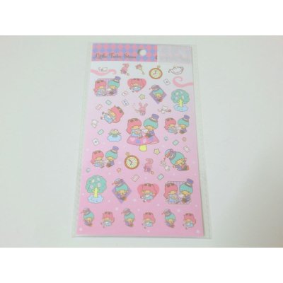 Photo1: Sanrio Little Twin Stars Kiki & Lala Stickers Magic Brand new