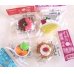 Photo1: Eraser Toy Sweets Shortcake Doughnut Ice Cream Pancake 4 pcs set Japan (1)