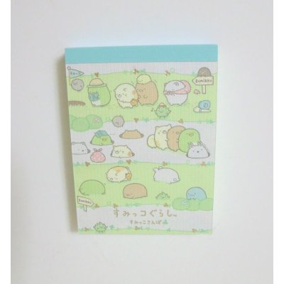 Photo1: San-X Sumikko Gurashi Mini Memo Pad Brand New