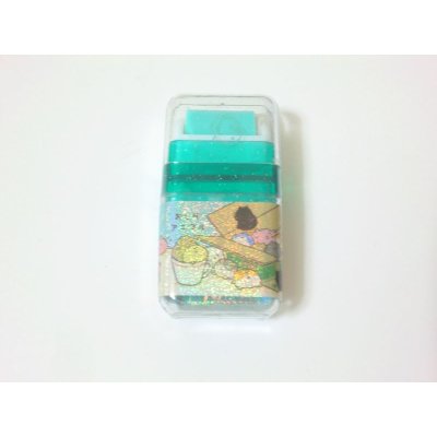 Photo1: Roller Eraser Oshiri Animal Green Brand New