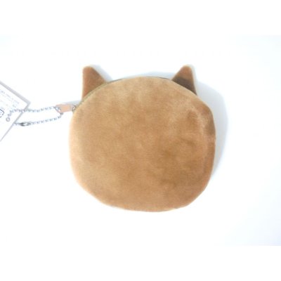 Photo2: Fluffy Cat Face Coin Purse Pouch Case Brand New