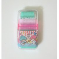 Sanrio Little Twin Stars Kiki & Lala Roller Eraser Brand New