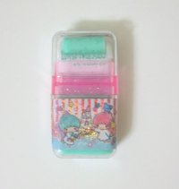 Sanrio Little Twin Stars Kiki & Lala Roller Eraser Brand New