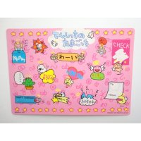 Bandai Tenshitchi Angel Angelgotchi Tamagotchi Jumbo Sealdasu Card Sticker 1997