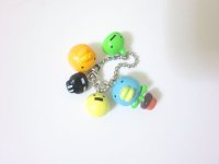 Bandai Tamagotchi The First Kusatchi Mascot Keychain Charms 1997