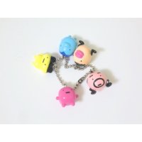 Bandai Tamagotchi The First Mametchi Mascot Keychain Charms