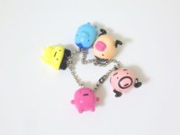 Bandai Tamagotchi The First Mametchi Mascot Keychain Charms