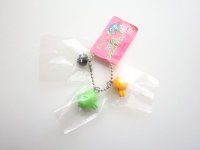 Bandai Shinshu Hakken Tamagotchi Kuchipatchi Triple Characot Mascot Keychain Charms 1997