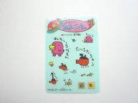 Bandai Shinshu Hakken Tamagotchi Hashizotchi Takotchi Card Sticker 1997