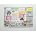 Photo2: Bandai Tamagotchi The First Jumbo Sealdasu Card Sticker 1997 (2)