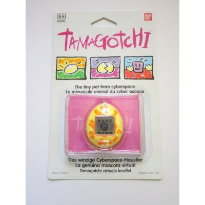 Photo1: Bandai tamagotchi European ver.yellow orange New