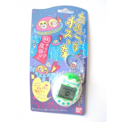 Photo1: Bandai tamagotchi osutchi white green New