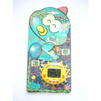 Photo1: Rakuraku Dino kun Dinkie dino virtual giga pet yellow New