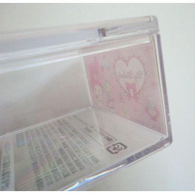 Photo2: Sanrio My Melody Small Plastic Case S Pink Brand New