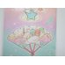 Photo2: Sanrio Little Twin Stars Kiki Lala Plastic Folding Fan Japan Brand New (2)