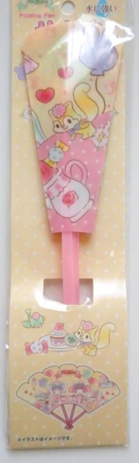 Sanrio My Melody Plastic Folding Fan Japan Brand New