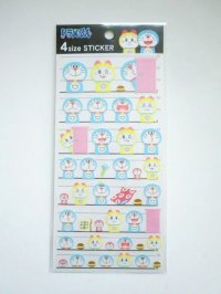 Doramemon 4 Size Stickers Brand New