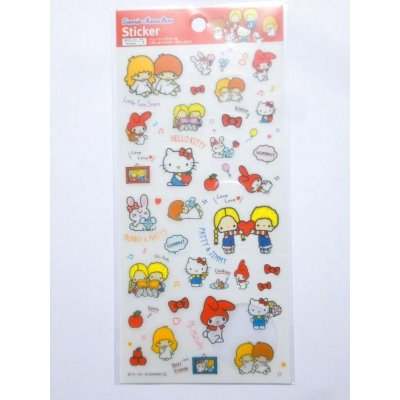 Photo1: Sanrio Characters Hello Kitty My Melody etc.. Stickers Brand new