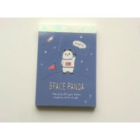 Space Panda Mini Memo Pad Brand New