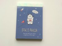 Space Panda Mini Memo Pad Brand New