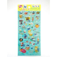 Disney Stitch Vinyl Stickers Re-ment enjoy cooking Brand New