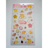 Sanrio Gudetama Sakura spring pink Stickers Brand New