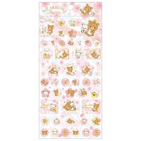 San- X Rilakkuma sakura washi Japanese paper Stickers tree Brand New