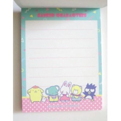 Photo2: Sanrio characters mini memo pad retro Keroppi Pochacco pompompurin etc... Brand New