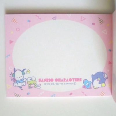 Photo3: Sanrio characters mini memo pad retro Keroppi Pochacco pompompurin etc... Brand New