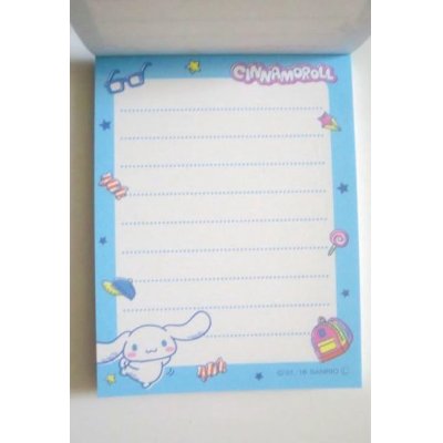 Photo2: Sanrio Cinnamoroll mini memo pad Brand New