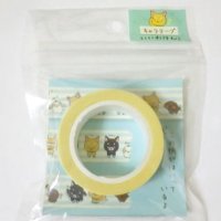 San-x iiwaken dog Decorative Craft Washi Masking Tape Sticker Brand New