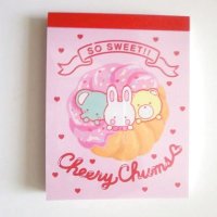 Sanrio Cheery Chums mini memo pad Brand New