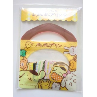 Photo1: Sanrio pom pom purin 50pcs Sticker Pack Pouch Brand-New