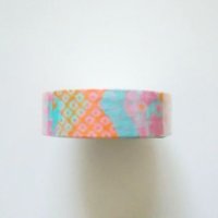 Decorative Craft Washi Masking Tape Sticker pink swallow shibori pattern New