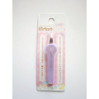 Photo1: Sanrio Little Twin Stars Kiki & Lala Tweezers Brand New