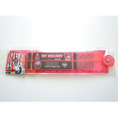 Photo1: Sanrio My Melody Folding Ruler 30 cm Brand New