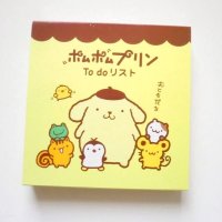 Sanrio Pom Pom Purin Memo Pad To Do List Brand-New