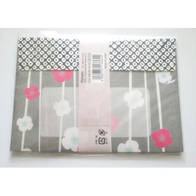 Photo2: Japanese pattern flower ume shibori Envelopes Brand New