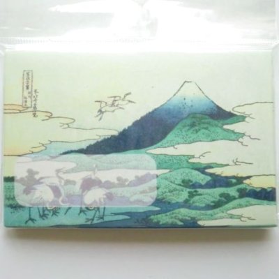 Photo1: Japanese  MIni Cards & Envelopes set Mt.Fuji Brand New