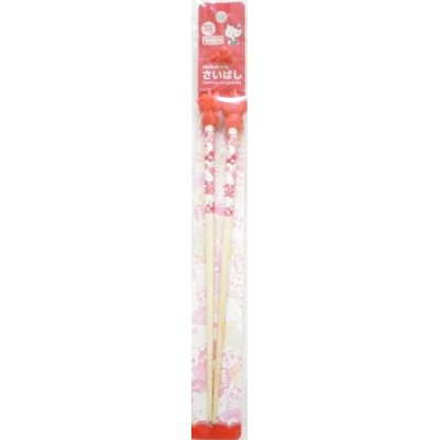 Photo1: Sanrio Hello Kitty Chopsticks Long Saibashi Brand New