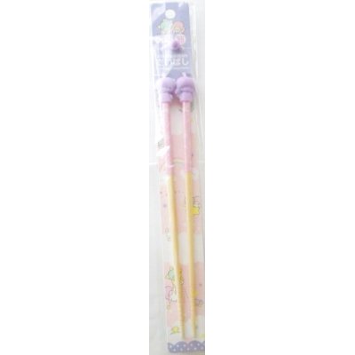 Photo1: Sanrio Little Twin Stars Kiki & Lala Chopsticks Long Saibashi Brand New