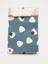 Tenugui Cotton Hand Cloth onigiri rice ball navy 100% Cotton Brand-New