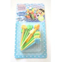 Vihicle Food Picks Cars helicopter ship rocket train Bento Lunch Party