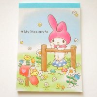 Sanrio My Melody Memo Pad park Brand New